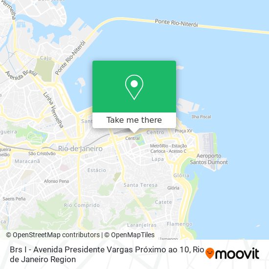 Brs I - Avenida Presidente Vargas Próximo ao 10 map