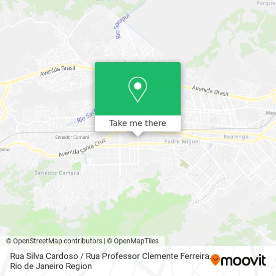 Rua Silva Cardoso / Rua Professor Clemente Ferreira map