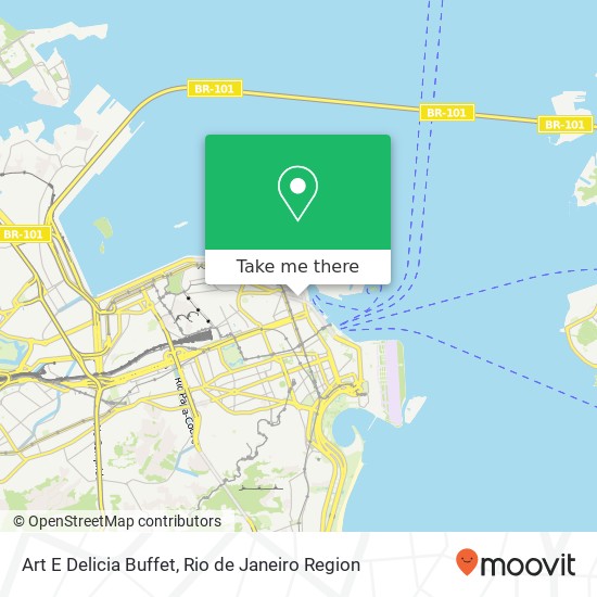 Mapa Art E Delicia Buffet