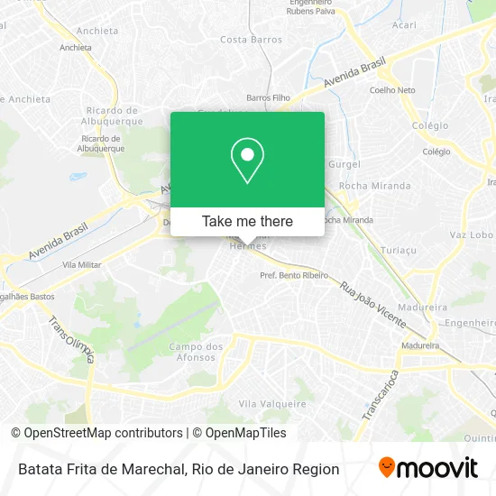 Batata Frita de Marechal map