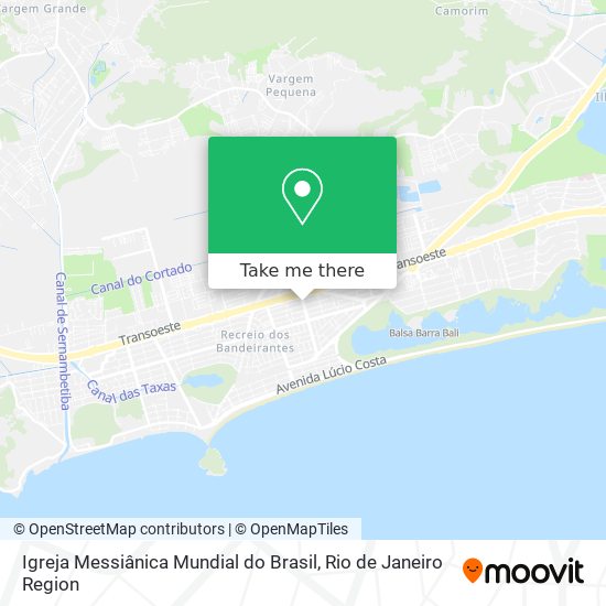 Igreja Messiânica Mundial do Brasil map