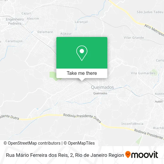 Rua Mário Ferreira dos Reis, 2 map
