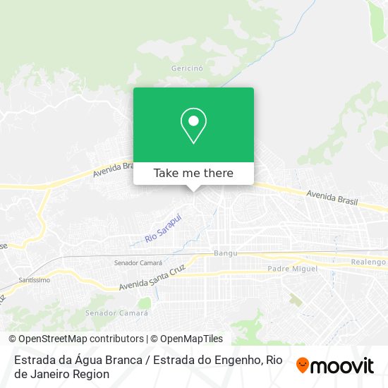 Estrada da Água Branca / Estrada do Engenho map