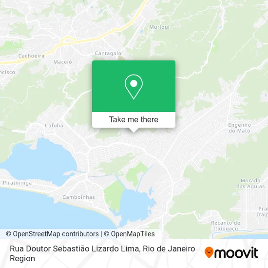 Rua Doutor Sebastião Lizardo Lima map