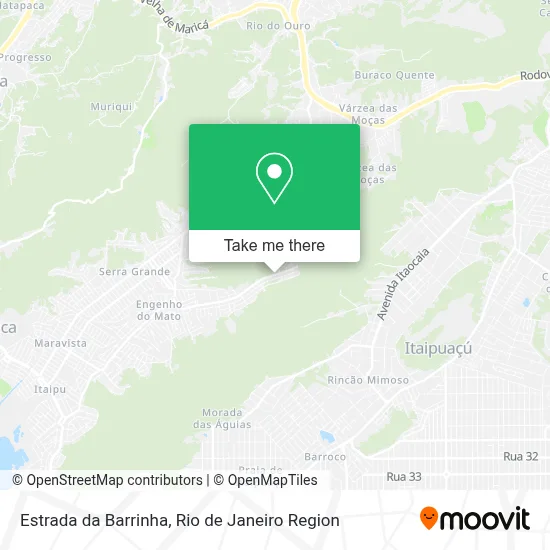 Estrada da Barrinha map