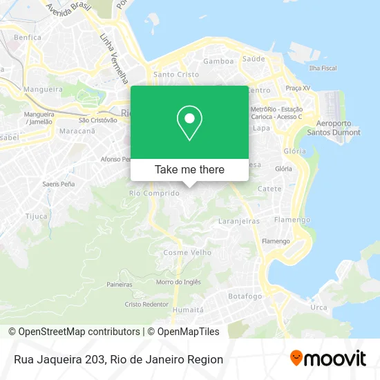Rua Jaqueira 203 map