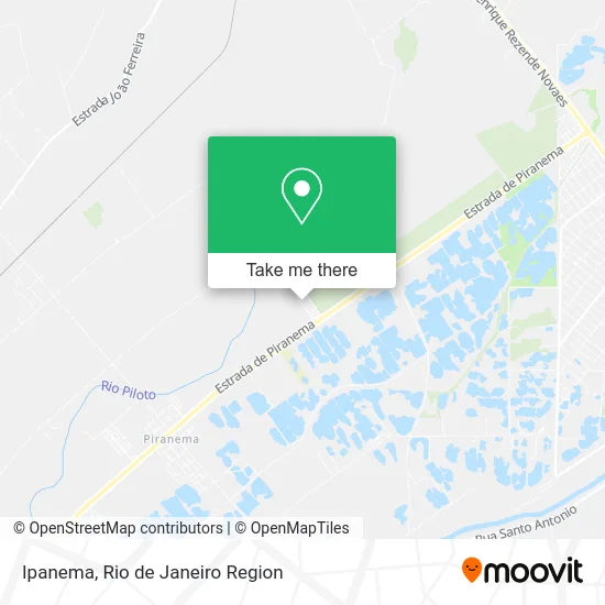 Ipanema map