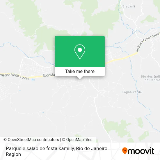Parque e salao de festa kamilly map