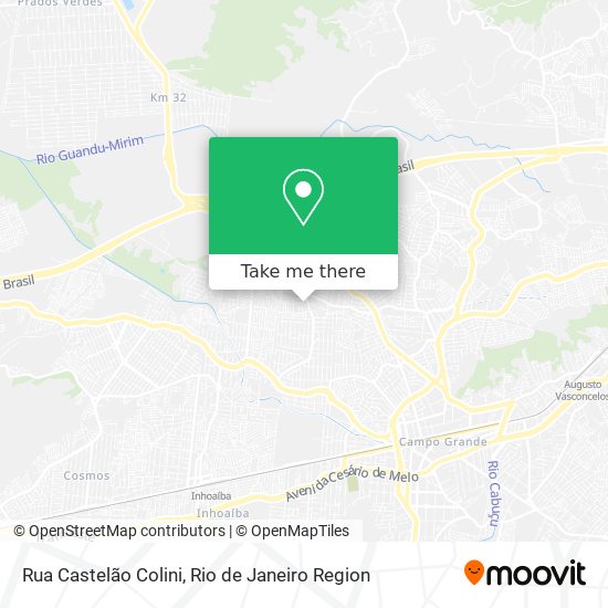 Rua Castelão Colini map