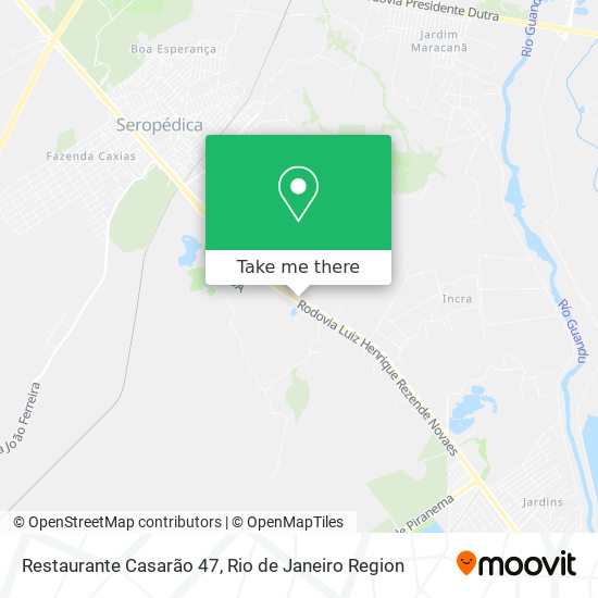 Restaurante Casarão 47 map
