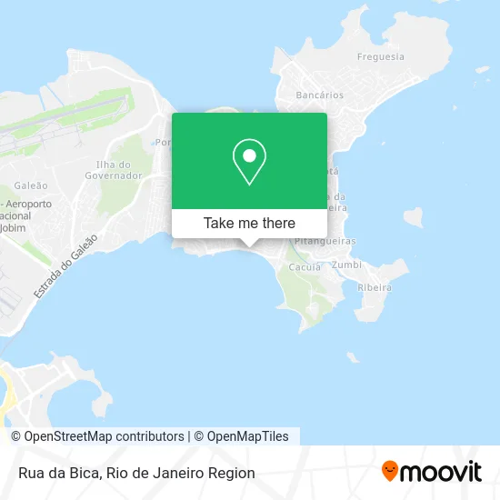 Rua da Bica map