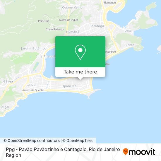 Ppg - Pavão Pavãozinho e Cantagalo map