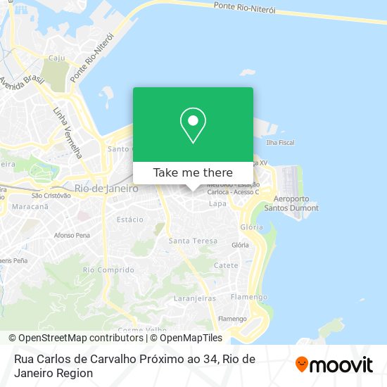 Rua Carlos de Carvalho Próximo ao 34 map