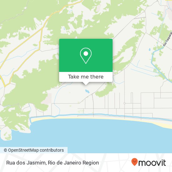 Rua dos Jasmim map