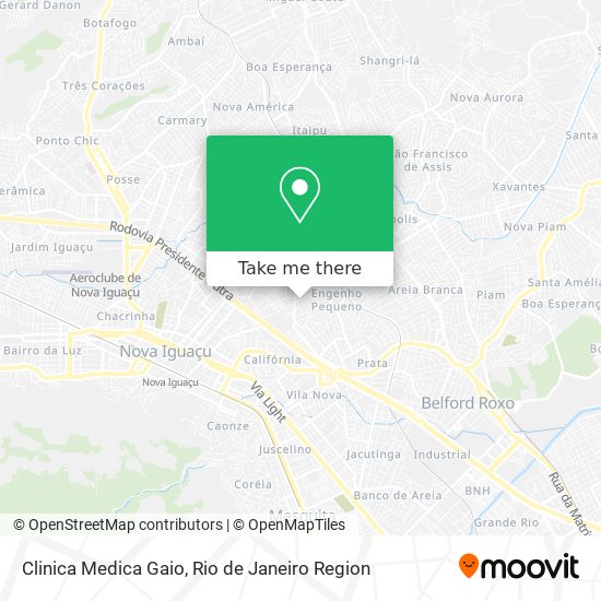 Clinica Medica Gaio map