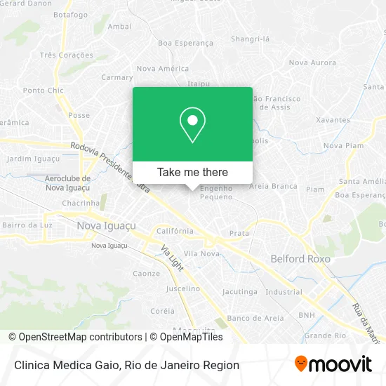 Clinica Medica Gaio map