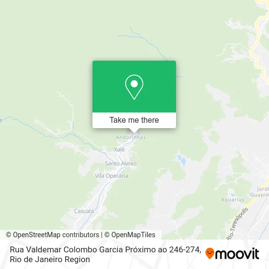 Rua Valdemar Colombo Garcia Próximo ao 246-274 map