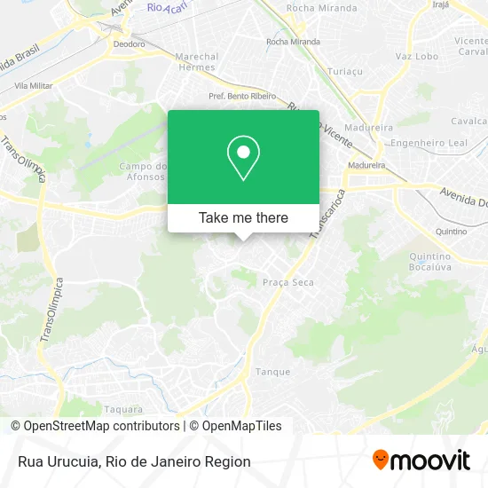 Rua Urucuia map