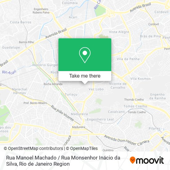 Rua Manoel Machado / Rua Monsenhor Inácio da Silva map