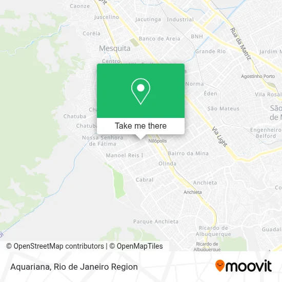 Aquariana map