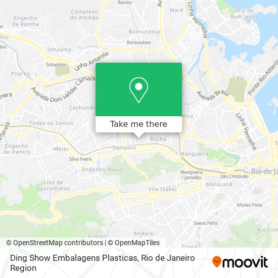 Ding Show Embalagens Plasticas map
