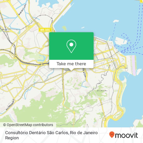 Consultório Dentário São Carlos map