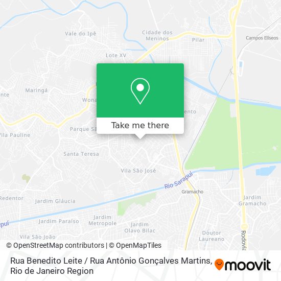 Rua Benedito Leite / Rua Antônio Gonçalves Martins map
