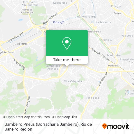 Jambeiro Pneus (Borracharia Jambeiro) map