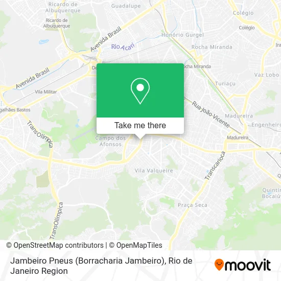 Jambeiro Pneus (Borracharia Jambeiro) map