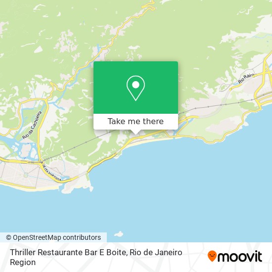 Thriller Restaurante Bar E Boite map