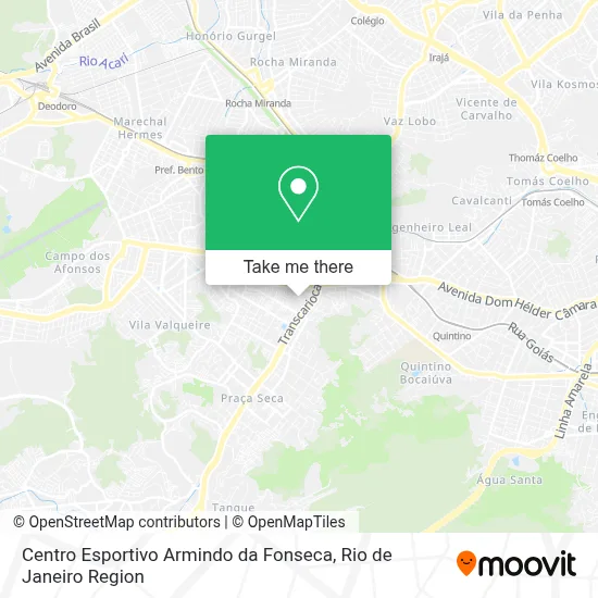 Centro Esportivo Armindo da Fonseca map