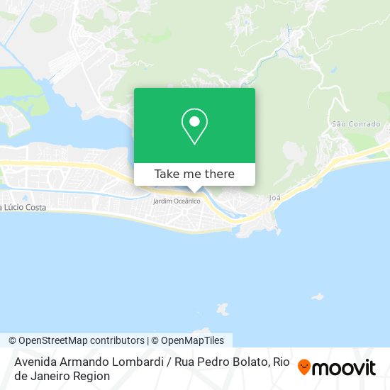 Avenida Armando Lombardi / Rua Pedro Bolato map