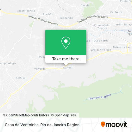 Casa da Ventoinha map