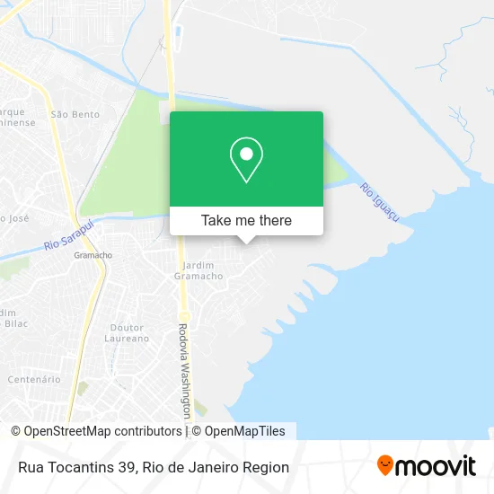 Rua Tocantins 39 map