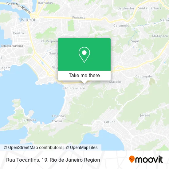 Rua Tocantins, 19 map