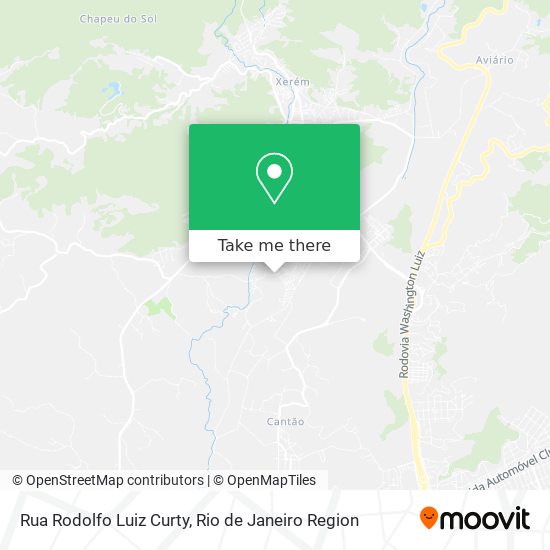 Rua Rodolfo Luiz Curty map