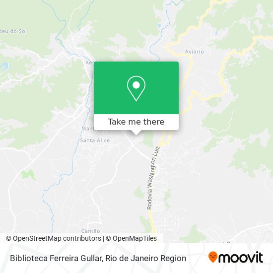 Biblioteca Ferreira Gullar map