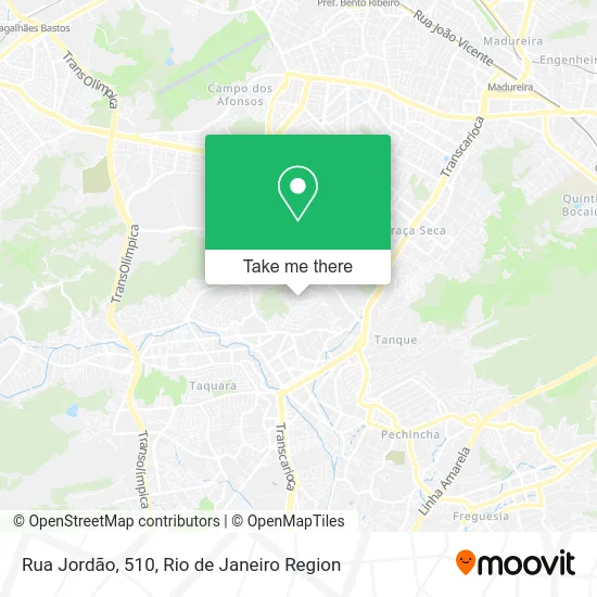 Rua Jordão, 510 map