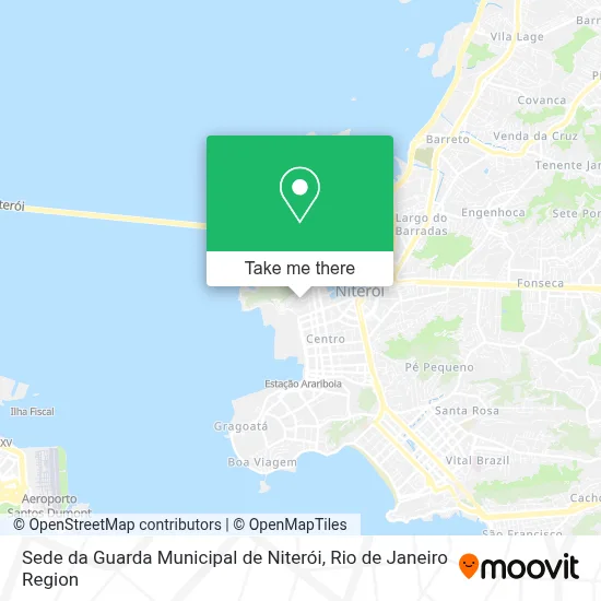 Sede da Guarda Municipal de Niterói map
