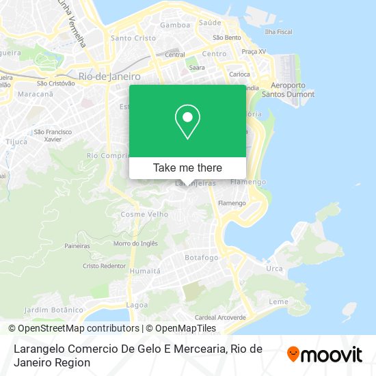 Larangelo Comercio De Gelo E Mercearia map