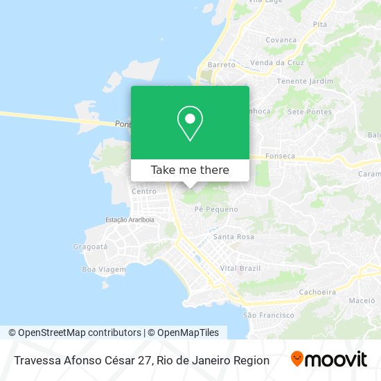 Travessa Afonso César 27 map