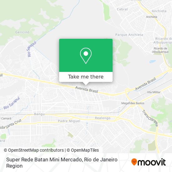 Super Rede Batan Mini Mercado map