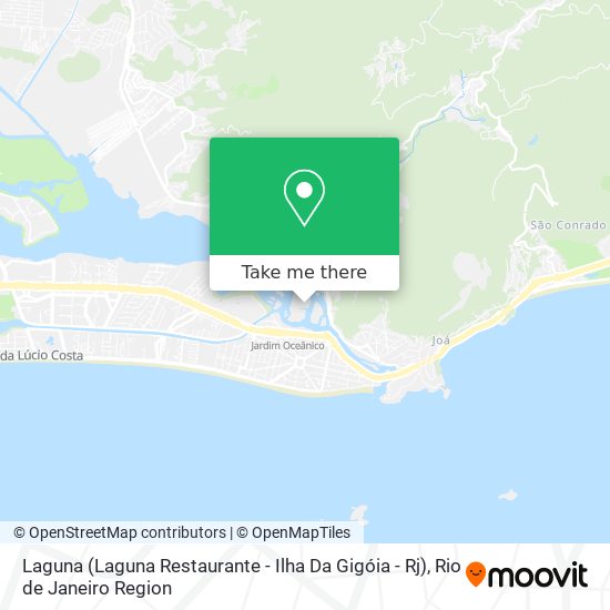 Laguna (Laguna Restaurante - Ilha Da Gigóia - Rj) map
