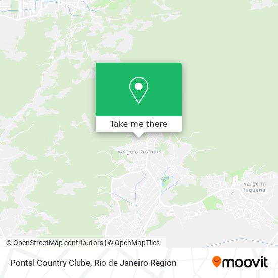 Pontal Country Clube map