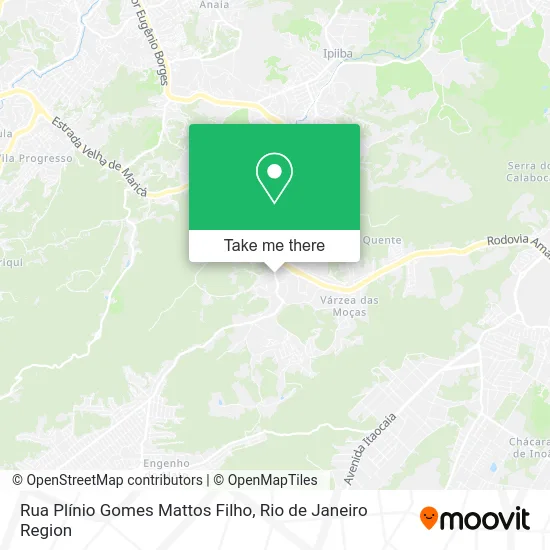 Rua Plínio Gomes Mattos Filho map