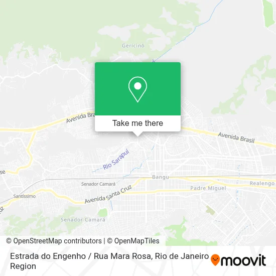 Estrada do Engenho / Rua Mara Rosa map