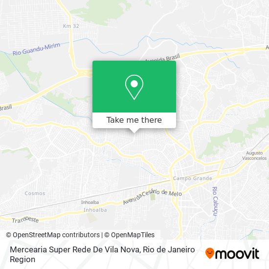 Mercearia Super Rede De Vila Nova map