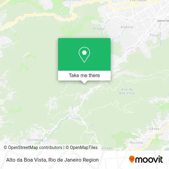 Alto da Boa Vista map