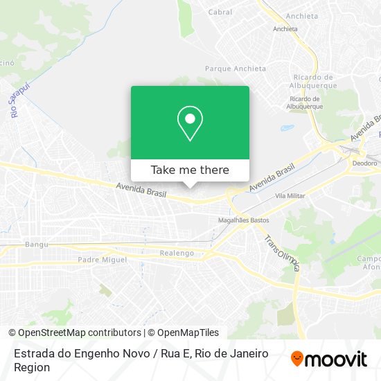 Estrada do Engenho Novo / Rua E map