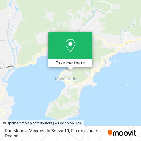 Mapa Rua Manoel Mendes de Souza 10